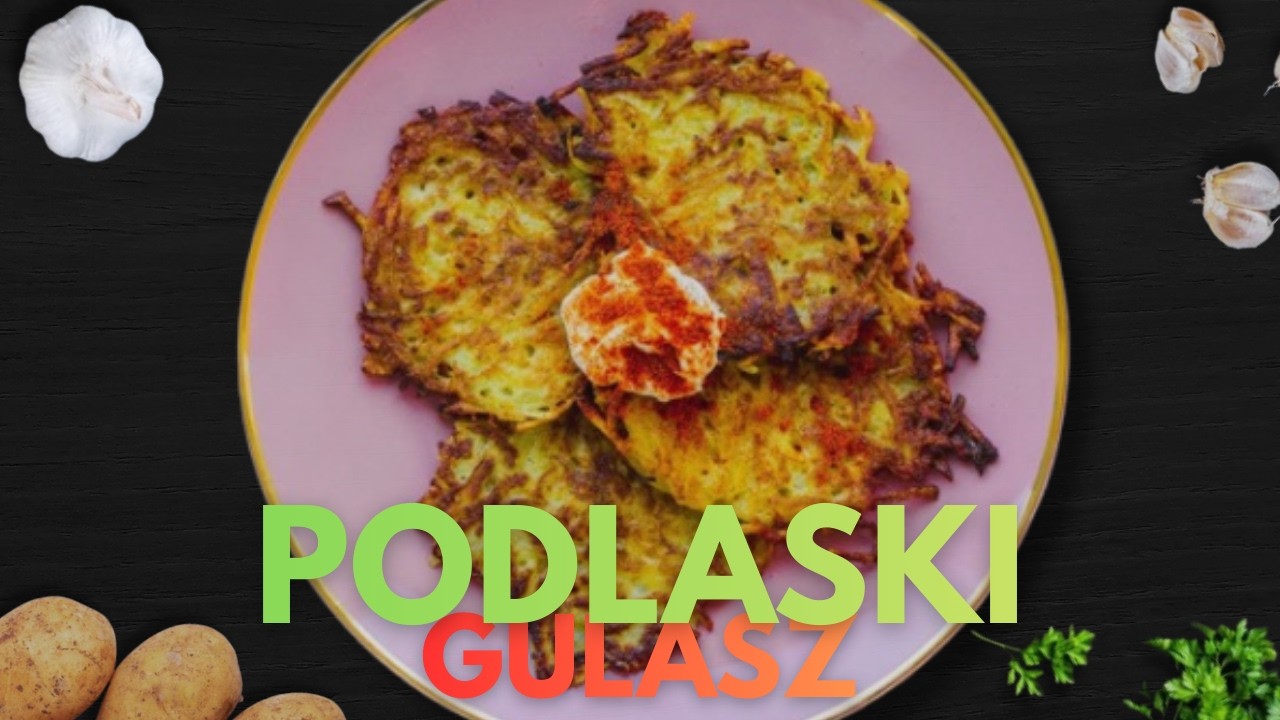 👨‍🍳👨‍🍳Ten PODLASKI GULASZ z plackami ziemniaczanymi robi się raz… a pamięta całe życie!🔥🔥🔥
