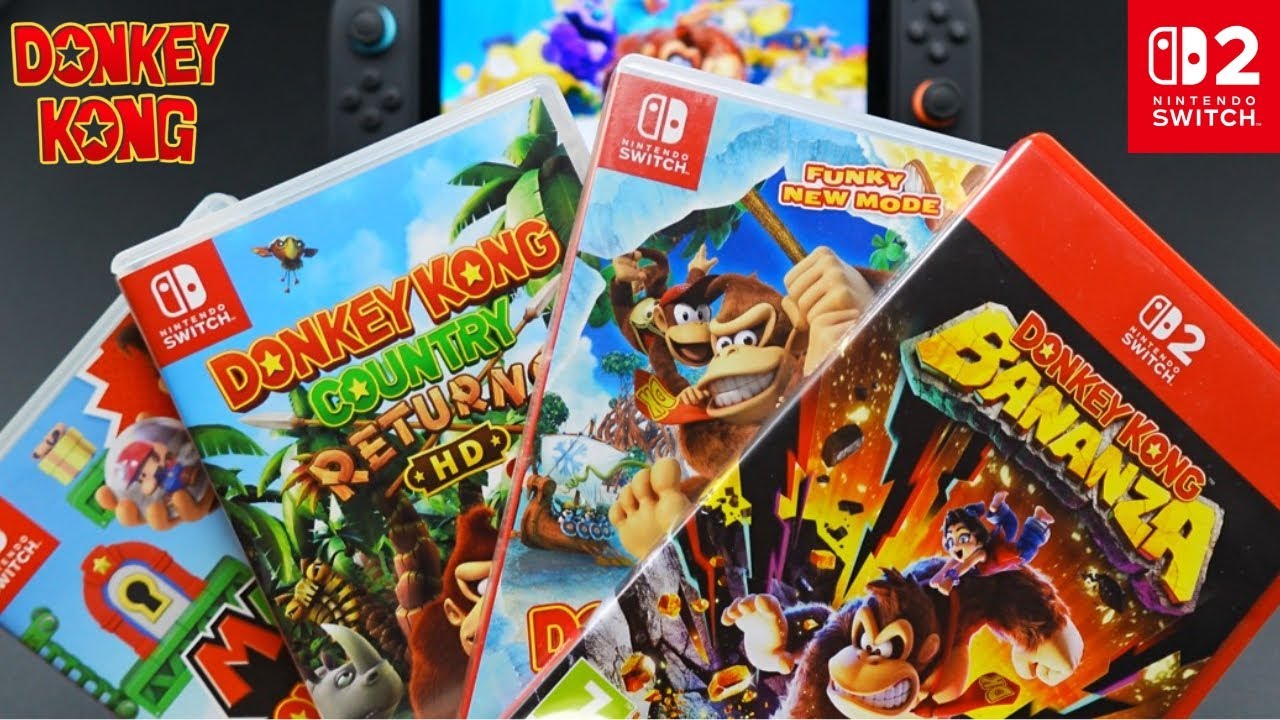 EVERY Donkey Kong Game | Complete Collection Unboxing + Gameplay | Nintendo Switch 2