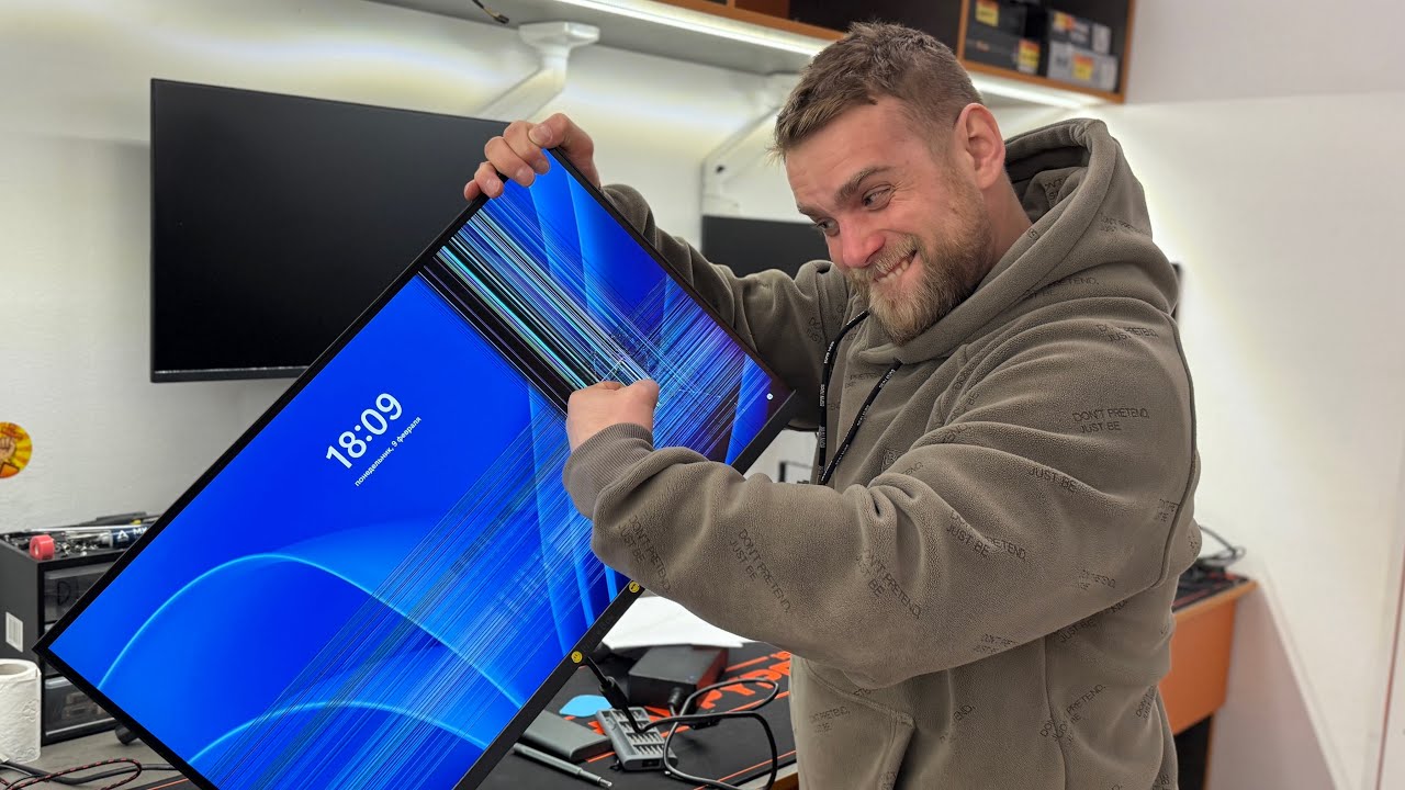 Клиент разбил игровой моноблок! 😱 Ryzen 9800X3D после падения! 🥵 #HappyPC