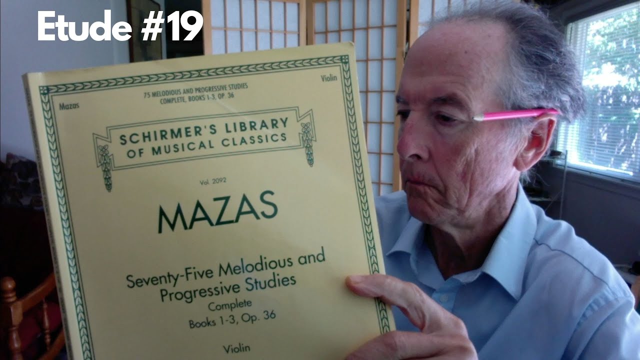 Teaching Mazas Etude #19