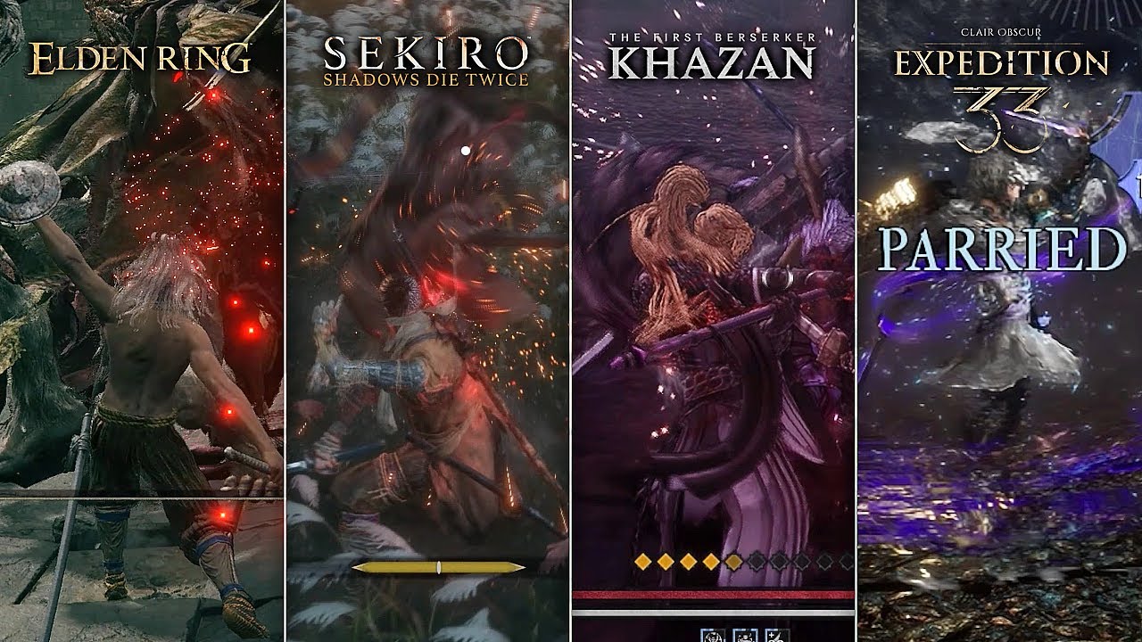 How Games Handle Parrying in Unique Ways - Parry Comparison