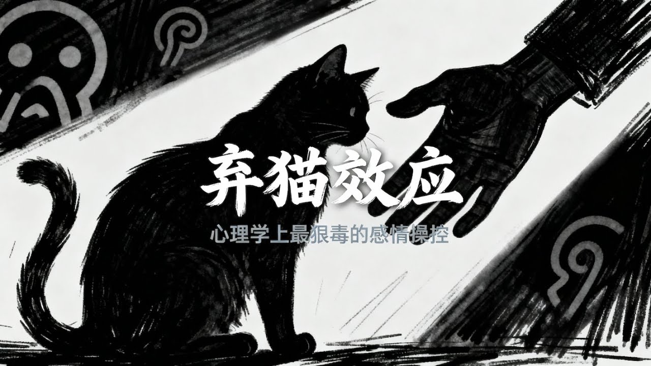 心理学上有个词叫：弃猫效应｜拿捏感情、征服一个人最狠毒的方式