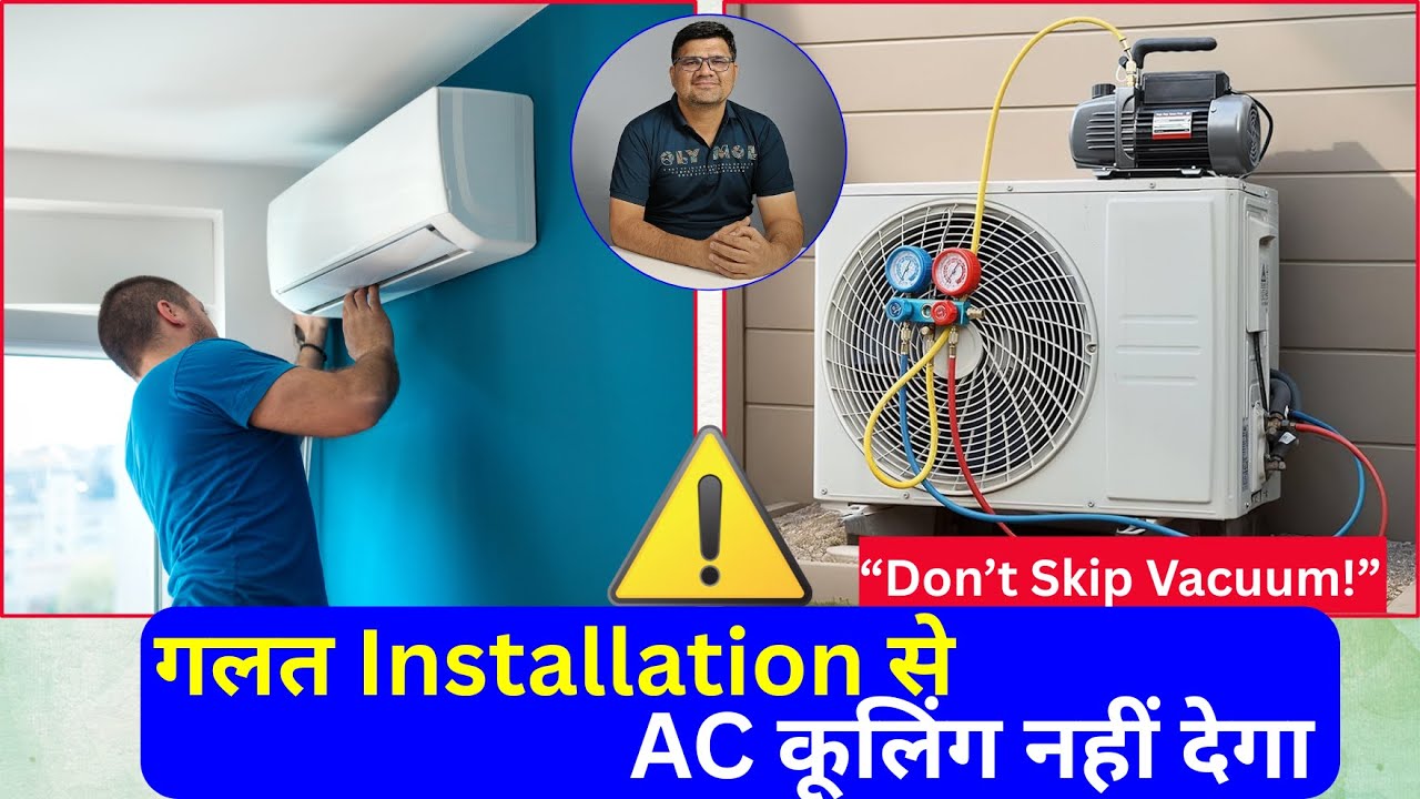 Air Conditioner Installation Guide ⚡ AC Installation Tips & Charges Explained
