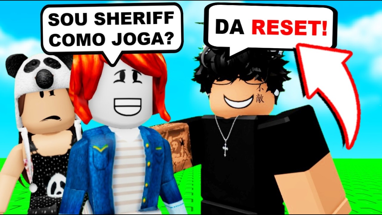 MINHA PRIMEIRA VEZ JOGANDO ROBLOX