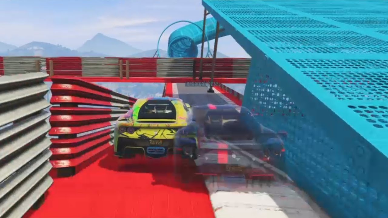 GTA 5 - Stunt Race - ''Maze Bank Ascent'' Frenetic Final Lap