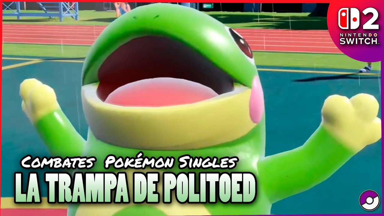 🐸&iexcl;LA TRAMPA de POLITOED!🐸 ~ COMBATES POK&Eacute;MON Escarlata y P&uacute;rpura en NINTENDO SWITCH 2.