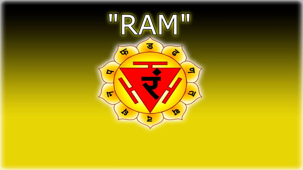 MANTRA RAM. Chakra plexo solar. MANIPURA