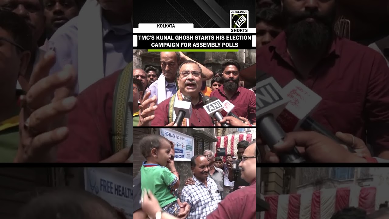 Watch! TMC&rsquo;s Kunal Ghosh starts election campaign for assembly polls, criticizes Centre over SIR