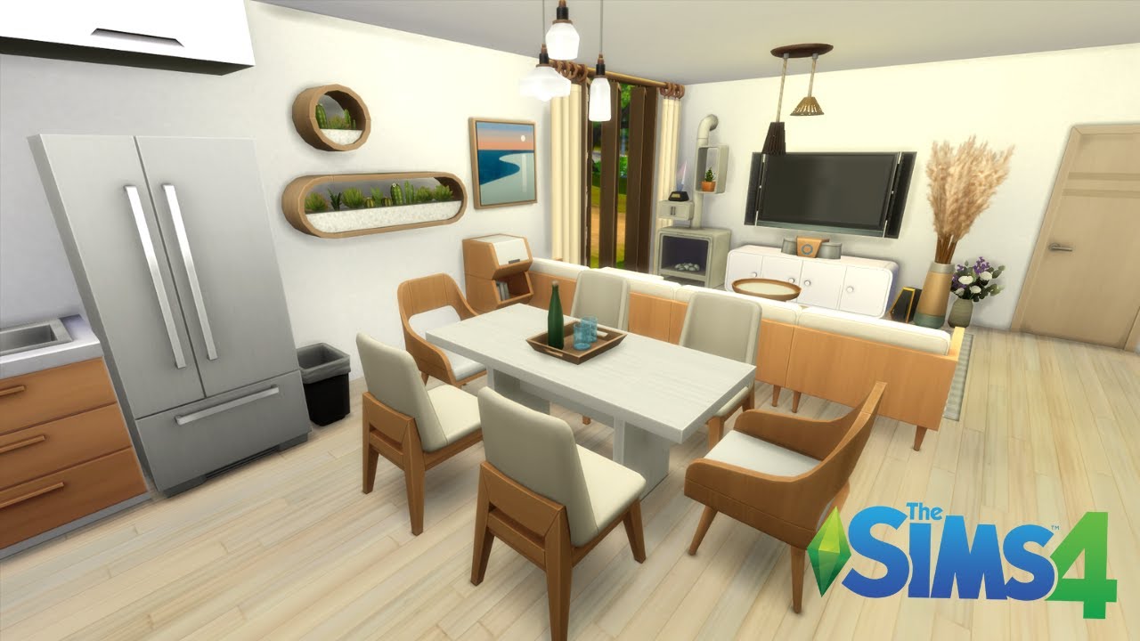 Peque&ntilde;a Casa Familiar | Sims 4 | NO CC | Speed Build