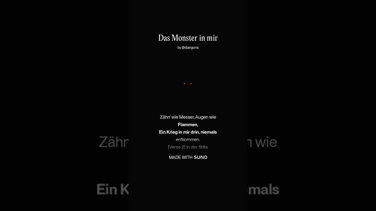 Das Monster in mir