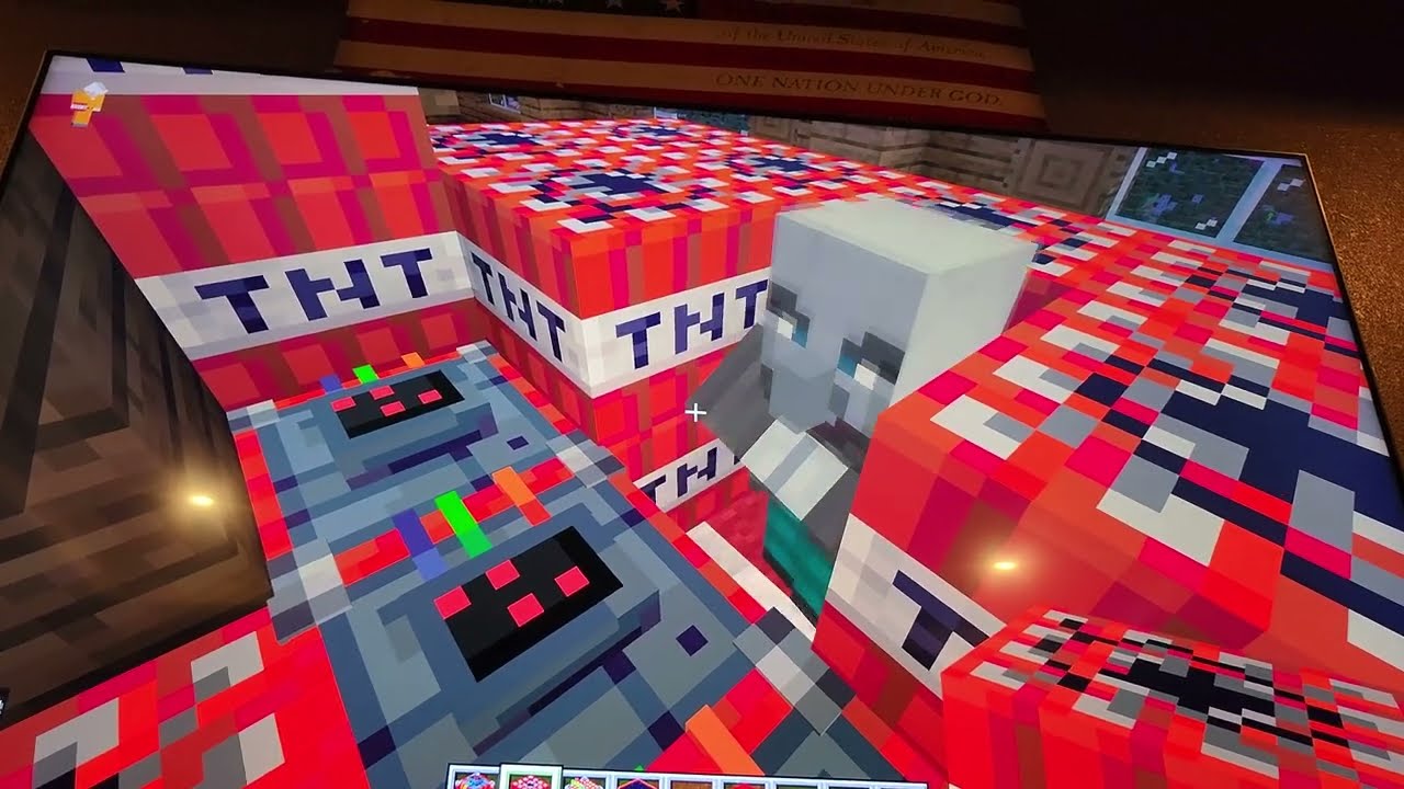 Ginormous Minecraft TNT Explosion!