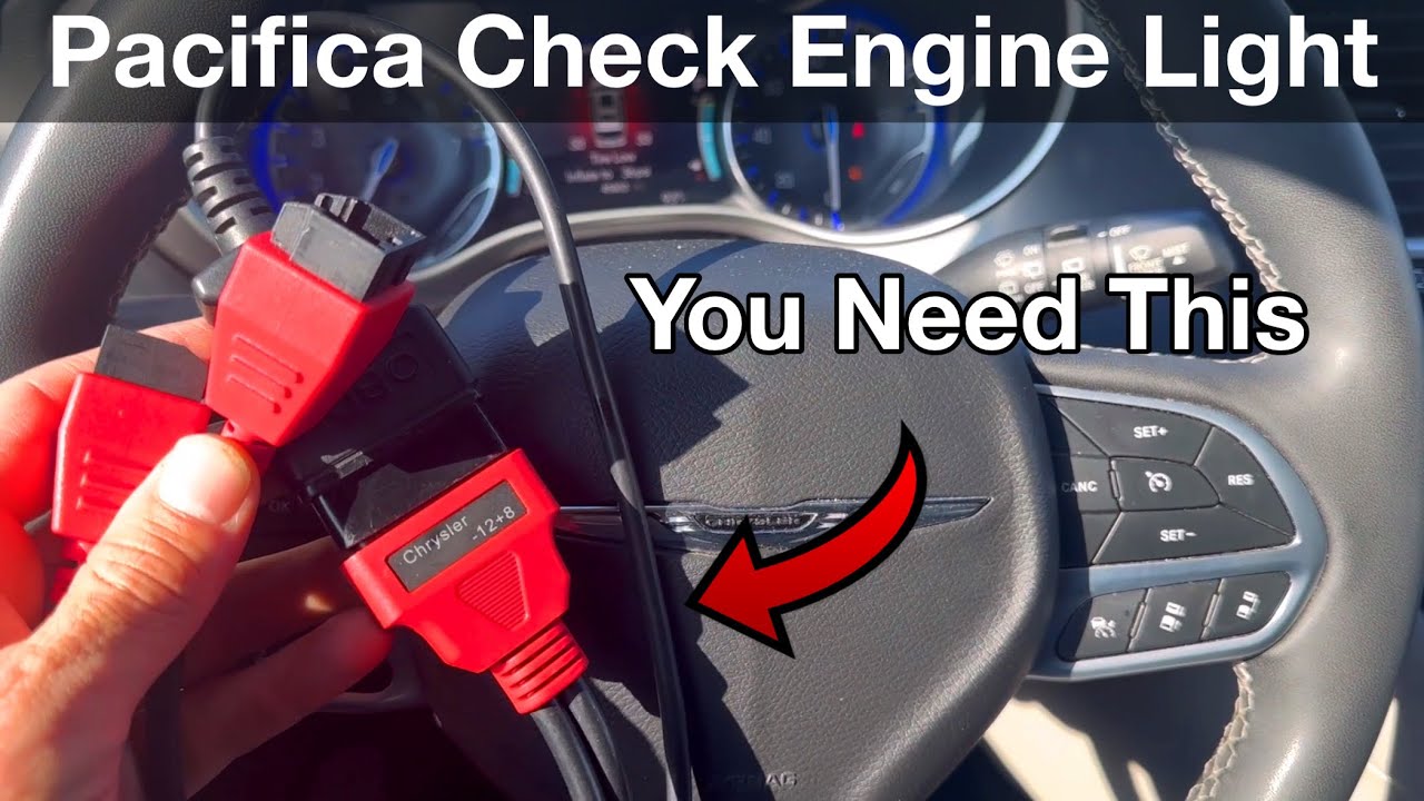 Chrysler Pacifica Security Gateway Bypass location / How to read clear check engine light  OBD 12+8