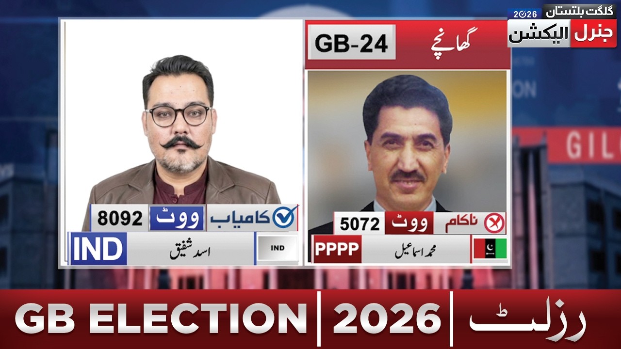 Gilgit Baltistan Election Unofficial Results! GB 24 | All Polling Stations Results | IND Win