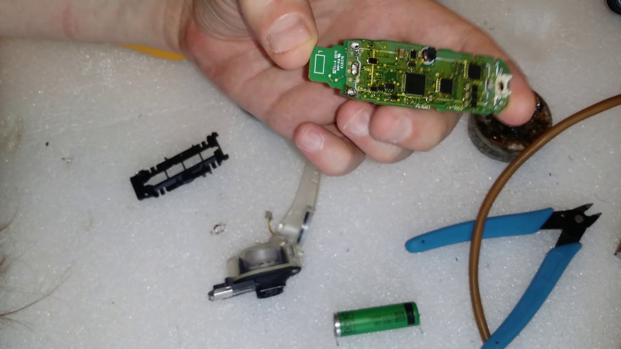 Philips RQ1250 Repair Failed (changing battery)