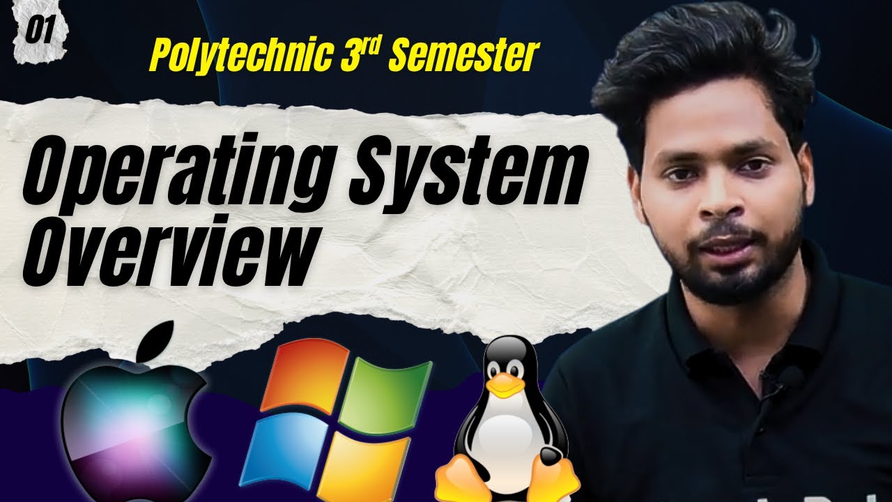 Operating System Polytechnic 3rd semester | Introduction of operating system | Complete Course