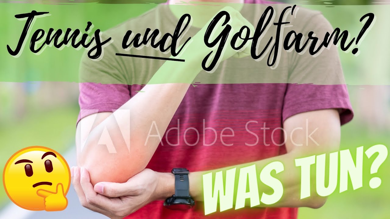 Tennisarm UND Golferarm? Darauf solltest Du achten wenn Du beides hast! (Übungsauswahl)