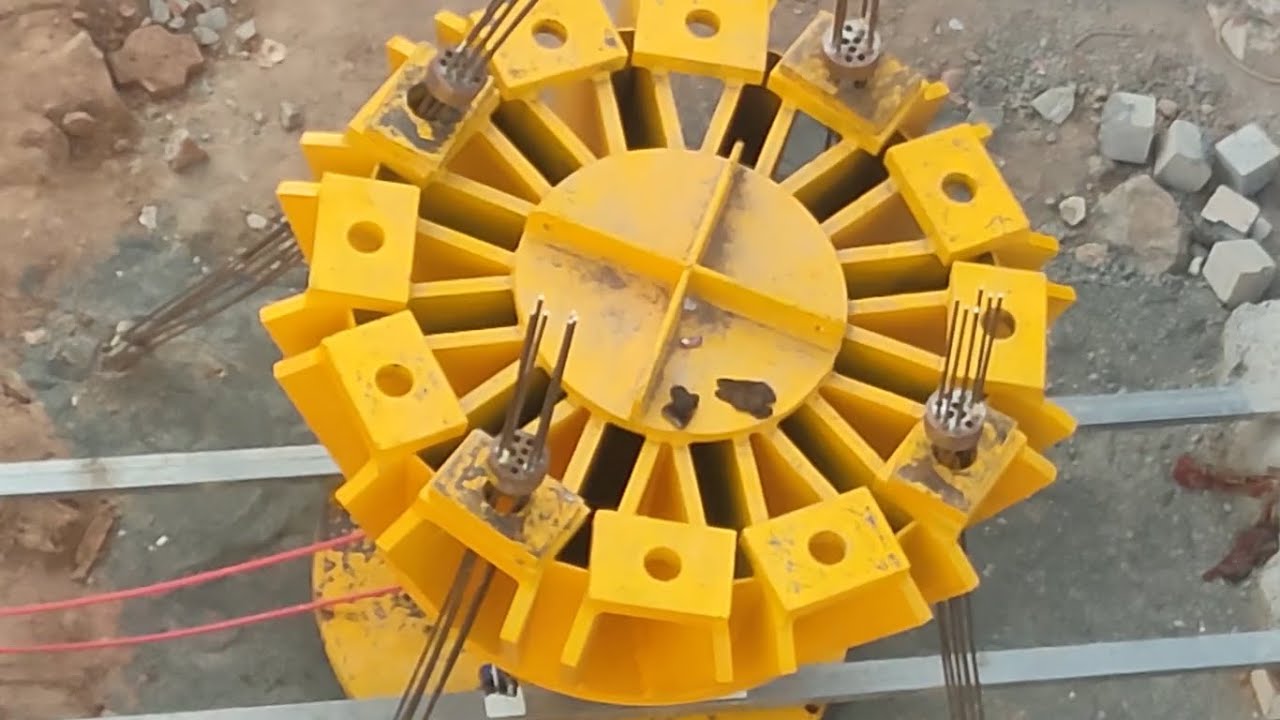 static vertical pile load test