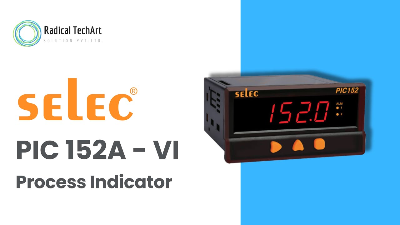 PIC152A-VI Digital Process Indicator Selec: Complete Guide! 📟 🔧