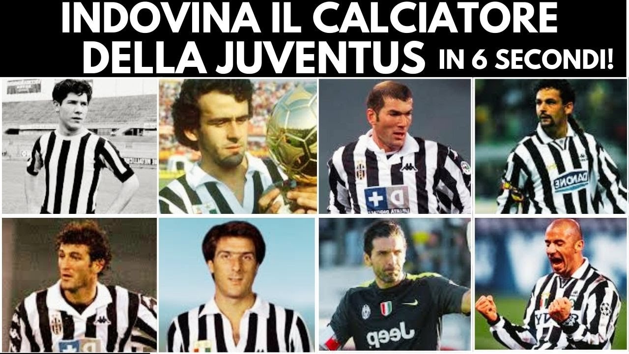 Indovina IL CALCIATORE della JUVENTUS IN 6 SECONDI + TOP 11 | QUIZ CALCIO