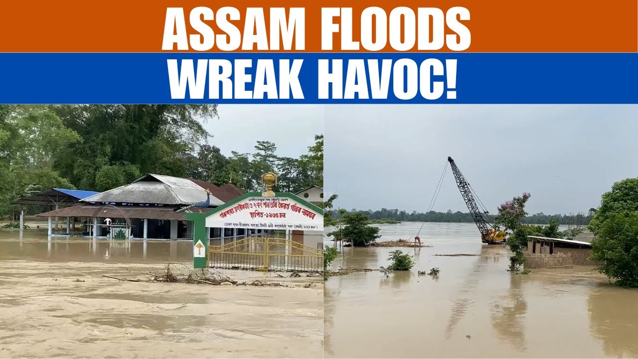 Assam Floods: Rising Burhidihing River Submerges Villages in Dibrugarh | News9