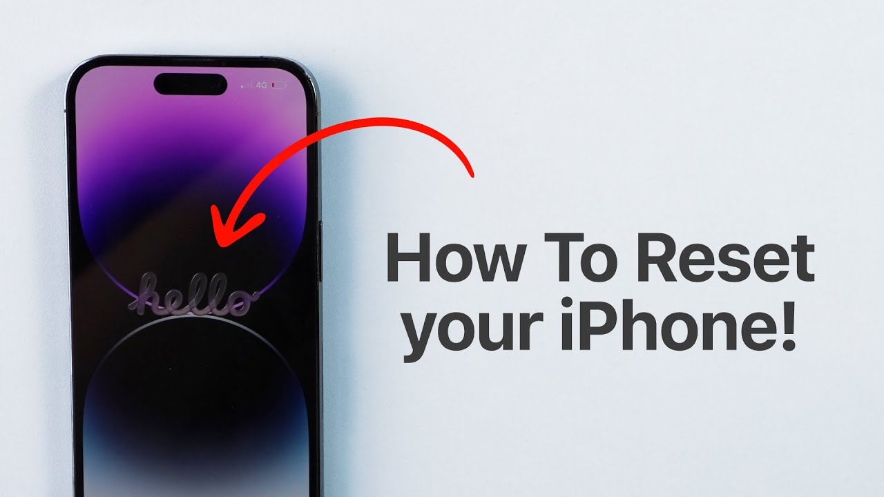 (2025) How To Reset iPhone to Factory Settings!