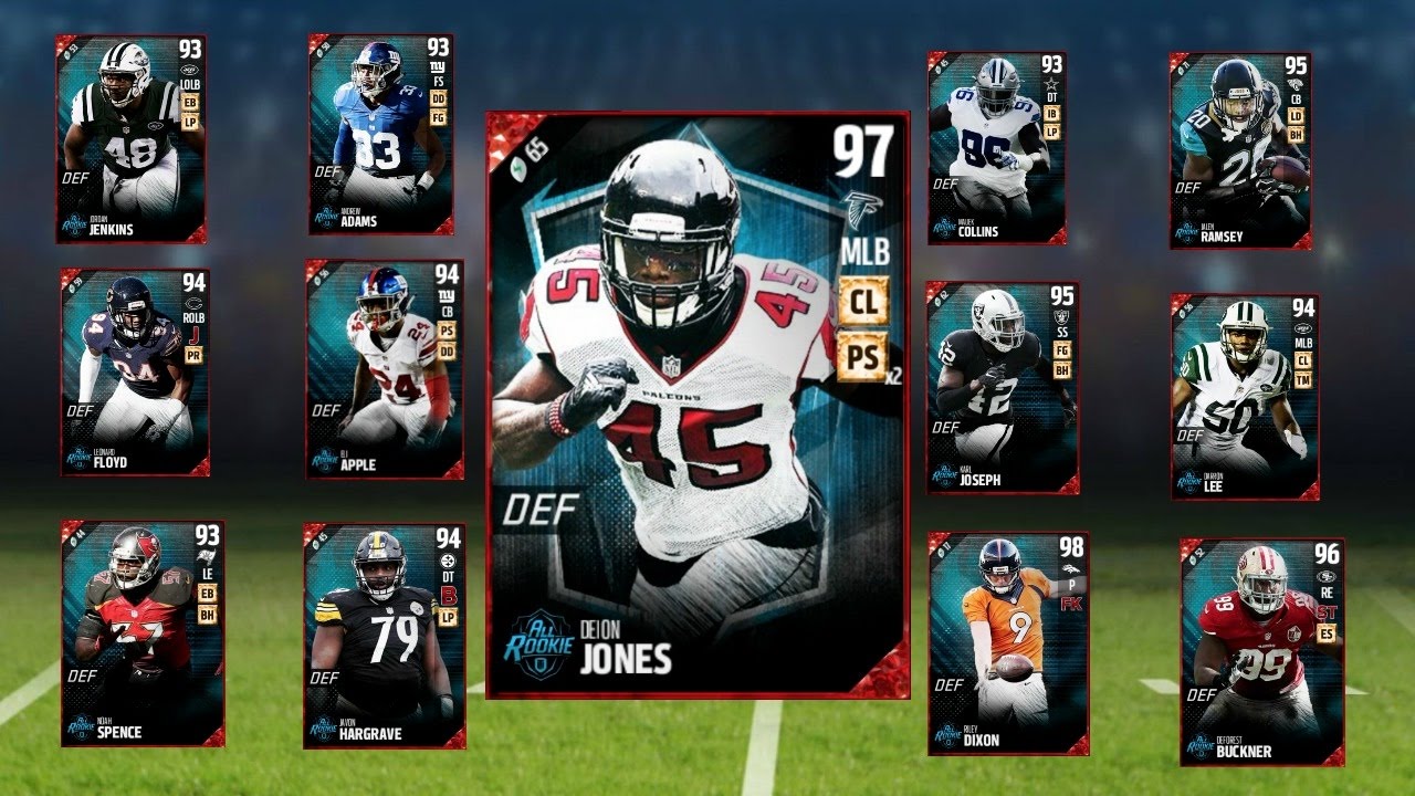 All-Rookie Defense pack! MUT 17