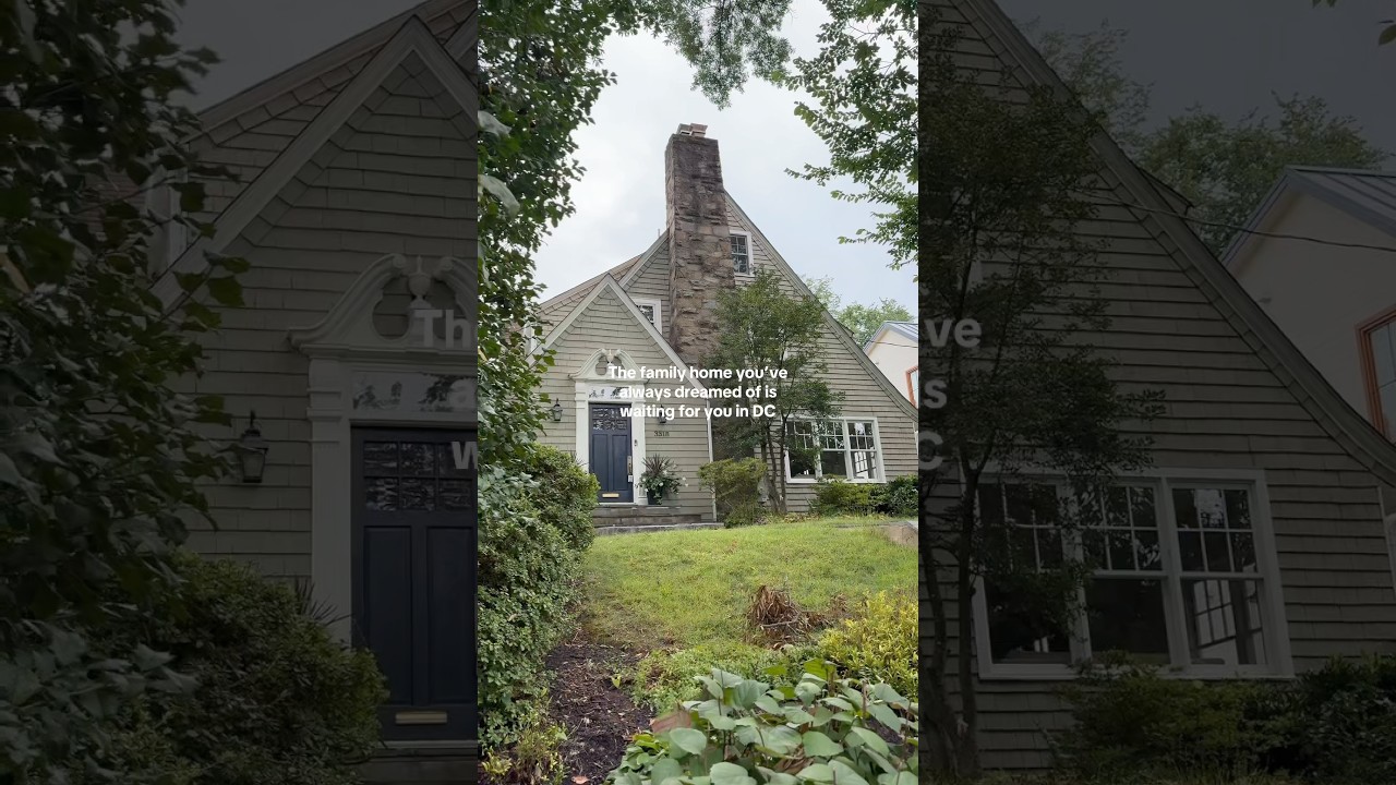 For sale in DC! #storybook #dchomes #dcrealestate #dcrealtor #dc #washingtondc #homes #cottage