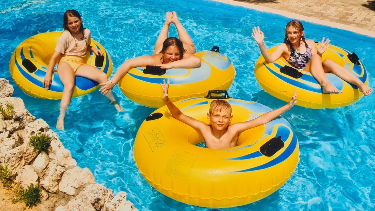 KRETA🌴PRØVER SEJE VANDRUTSJEBANER💦😱🤣DEL 3😍