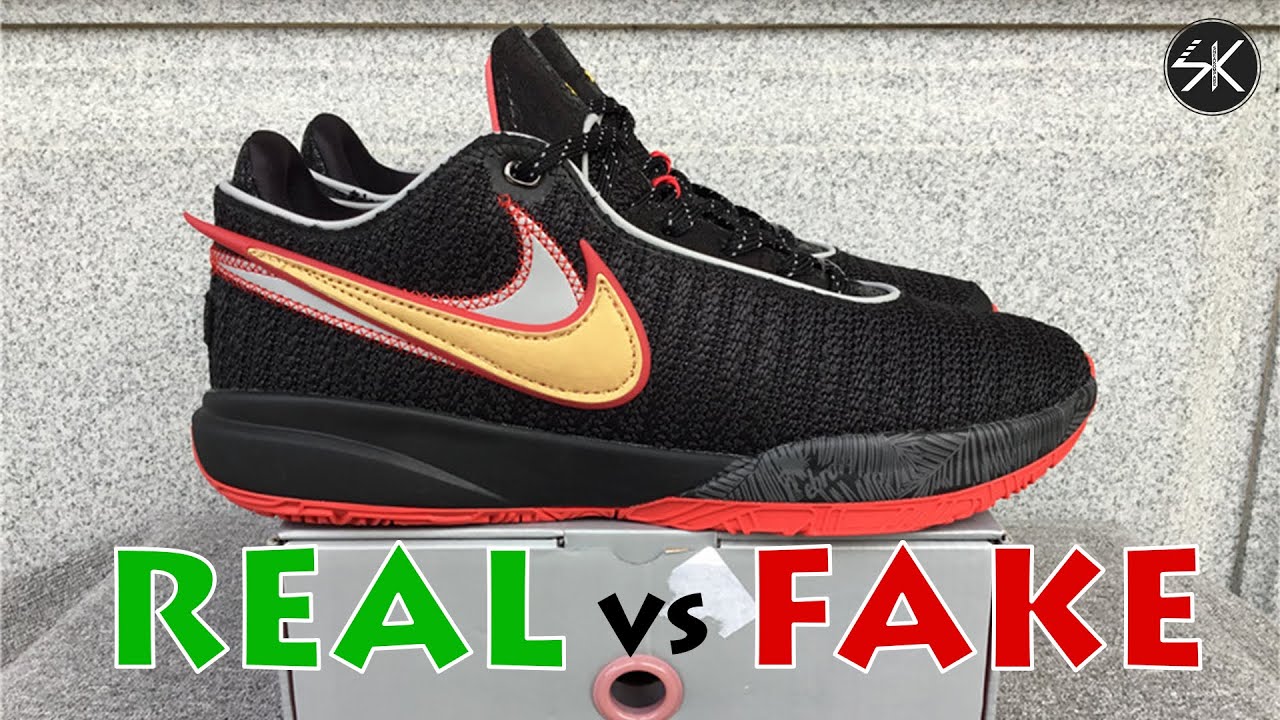 Nike LEBRON 20 Trinity REAL VS FAKE