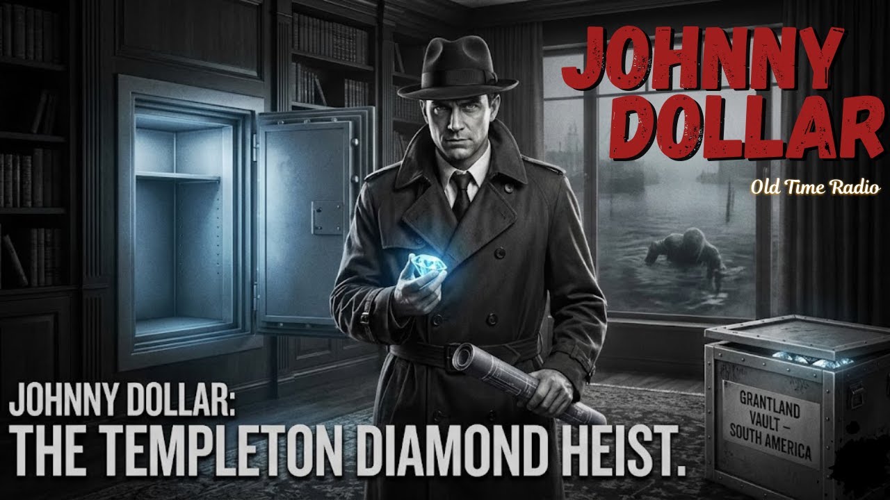 Johnny Dollar 👉 Vụ Án Templeton | Kịch Nói Trinh Thám Radio Cổ Điển
