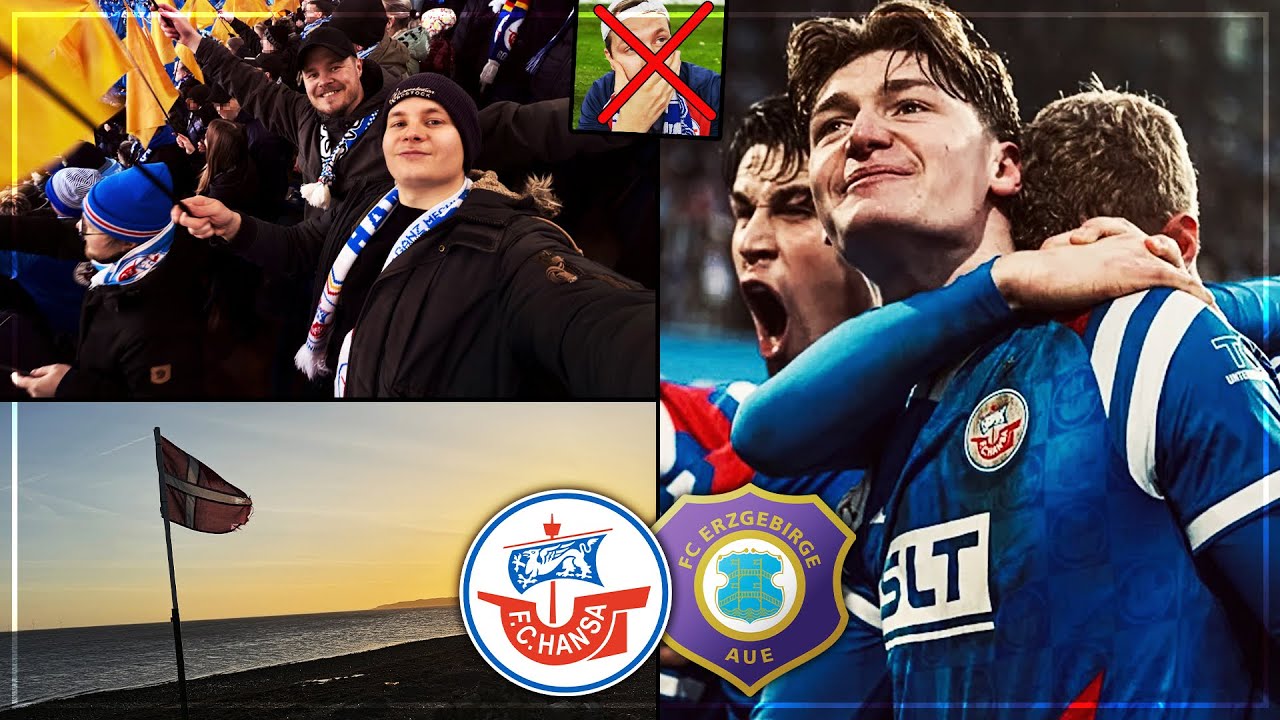 ESKALATION kurz vor SCHLUSS + weiteres VERBOT: Hansa Rostock - Aue Vlog & Fazit | Goldjunge Naderi