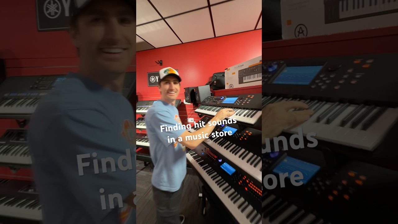 Finding hit sounds in a music store