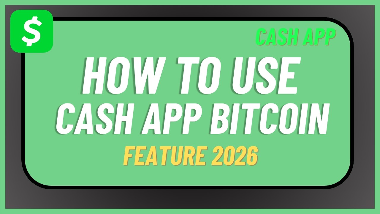 How to Use Cash App Bitcoin Feature 2026 !