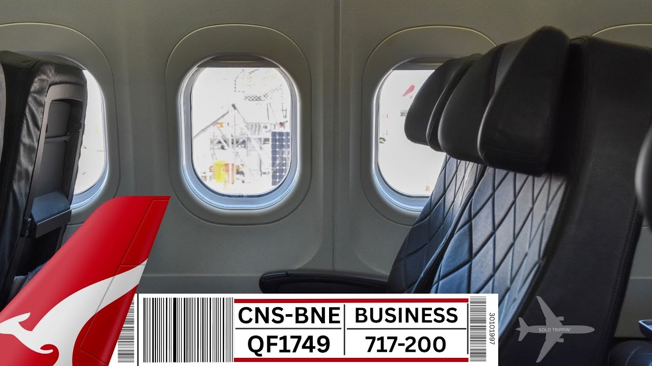 REVIEW | Business | Qantas 717-200 | Cairns - Brisbane