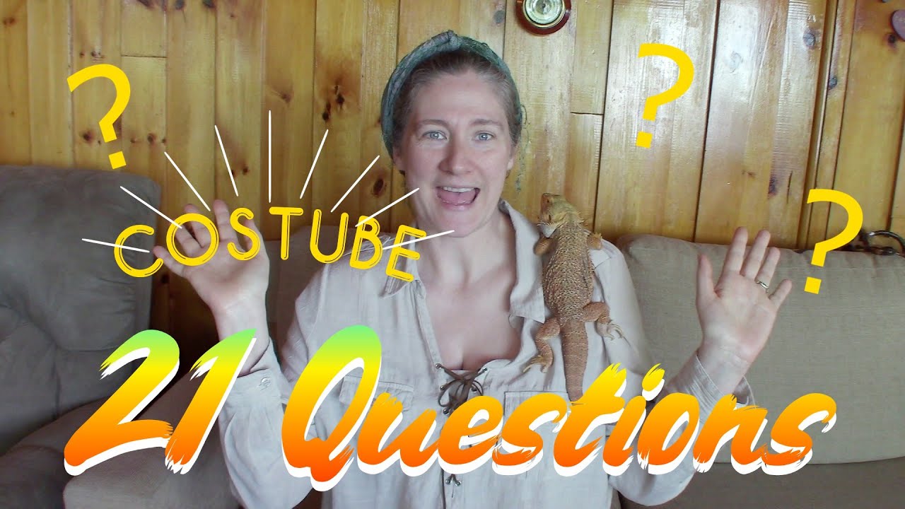 Get to know a Costuber | 1 year on YouTube | 21 Costuming & Crafting Questions | #CoSy2021