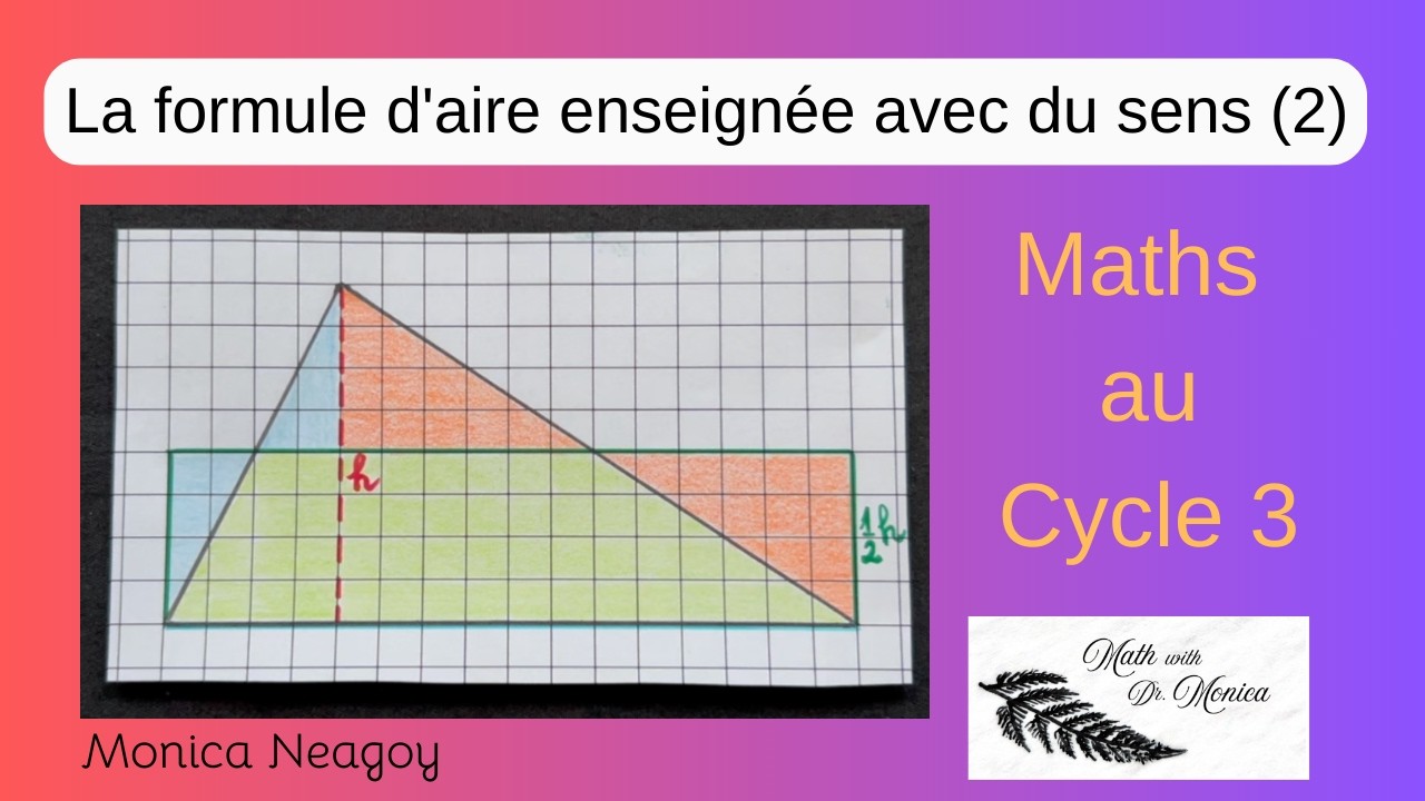 Une autre perspective sur la formule de l'aire d'un triangle