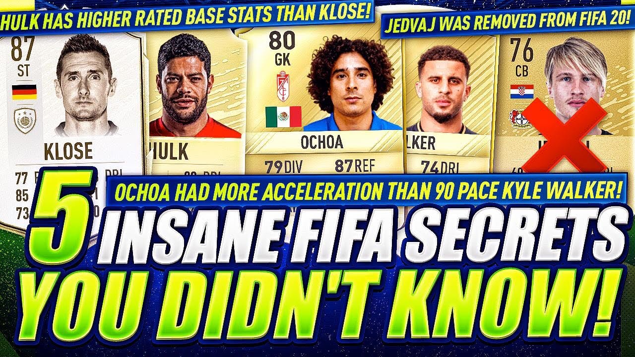 5 INSANE FIFA SECRETS YOU DIDN'T KNOW!