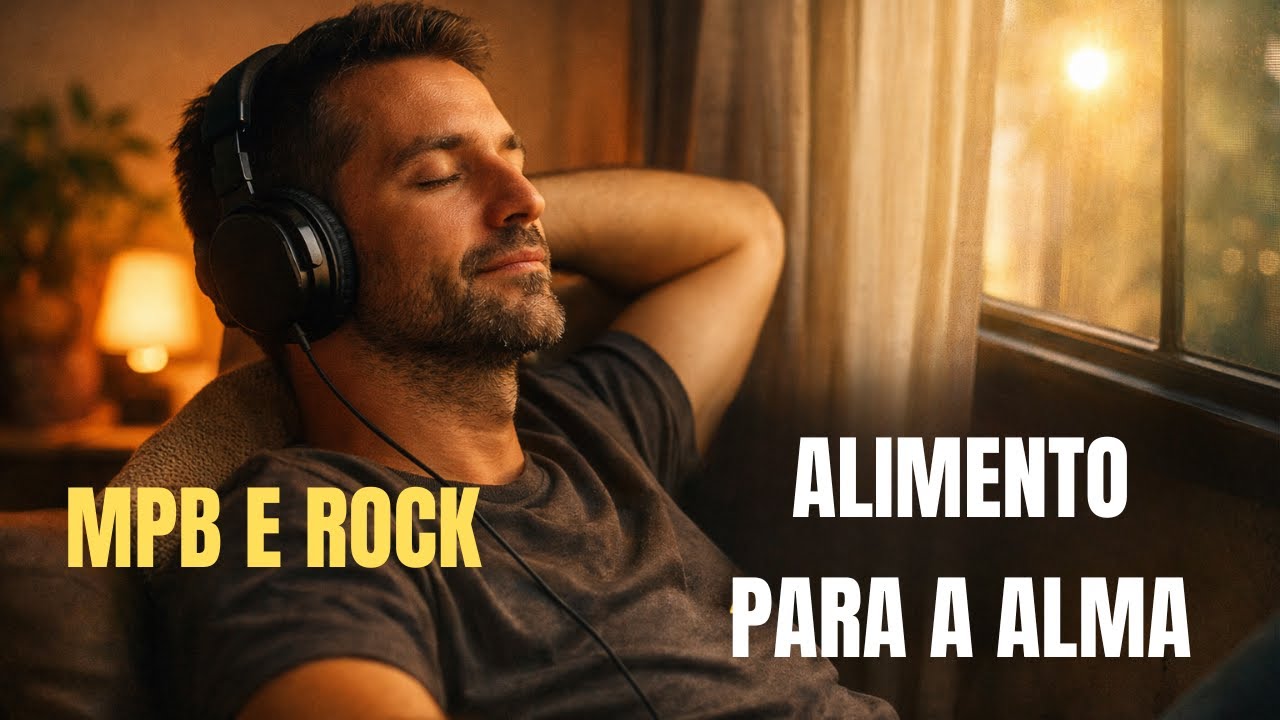 MPB & Rock Brasileiro para a Mente  Música para Ansiedade, Foco e Força Interior