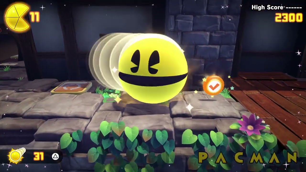 Pac-Man World Re-Pac 100% Walkthrough Part 2 - Corsair's Cove