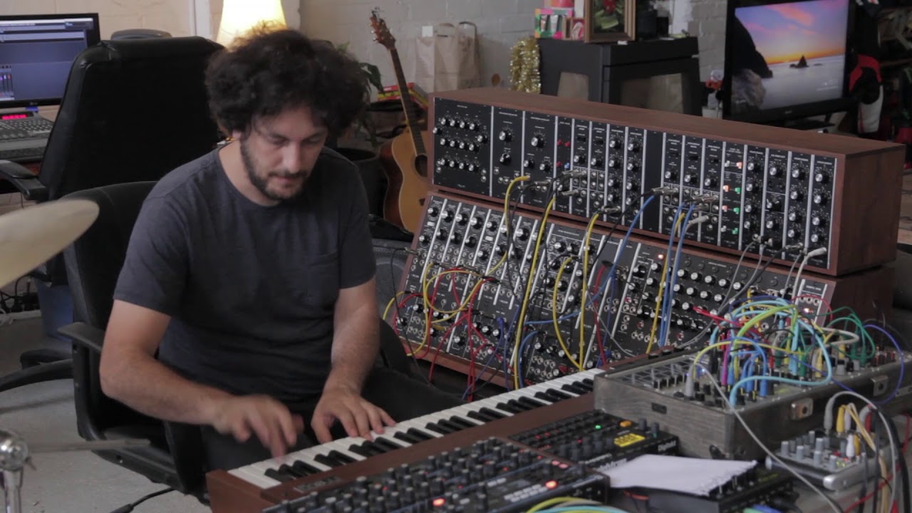 Theme for 2017 - Moog System 55, Ben Crook - drums, Novation Peak, Digitakt, Eurorack Modular