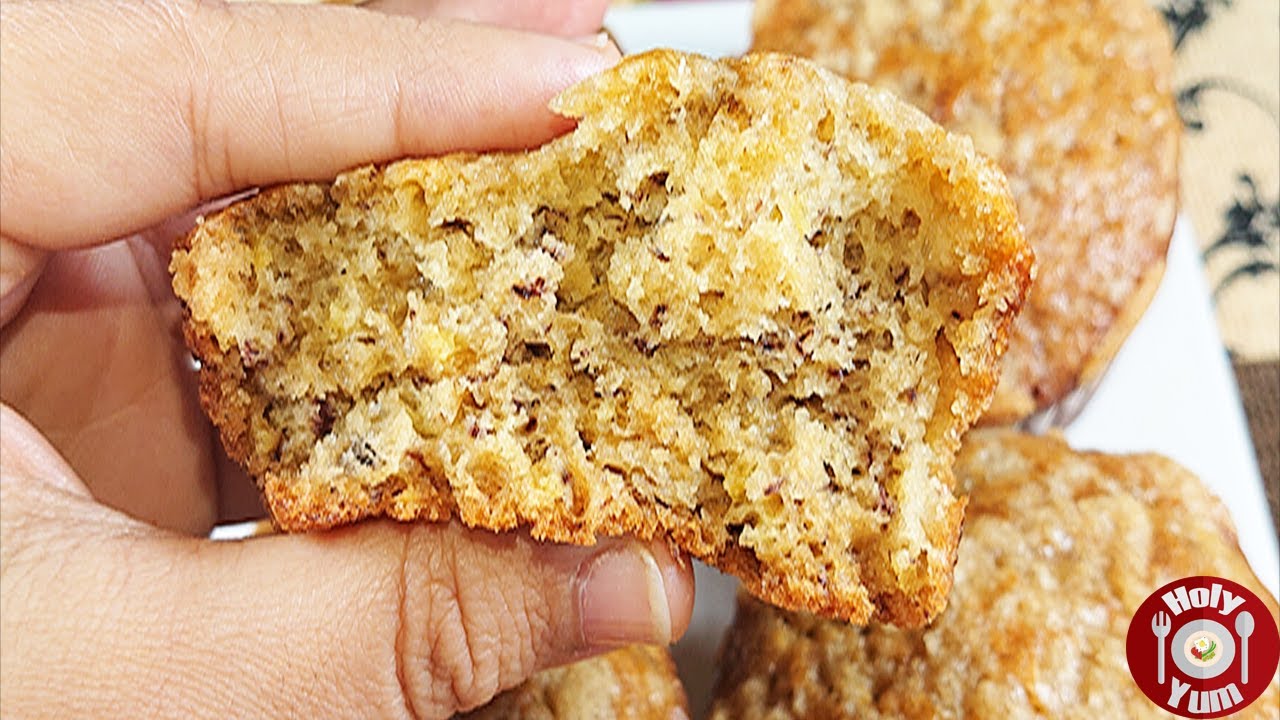 Banana Lemon Muffin Recipe - Moist & Fluffy