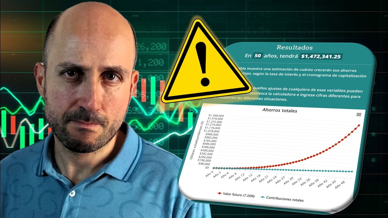 ❌CUIDADO con: Invertir a Largo Plazo (Lo que NO te cuenta la Calculadora de Interés Compuesto)
