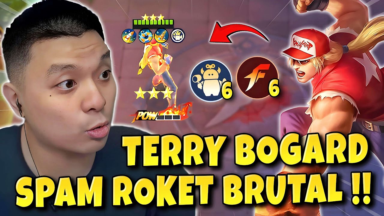 GAK MASUK AKAL‼️ TERRY BOGARD + TOY AUTO SPAM ROKET SAMPE MUSUH STRESS 😭