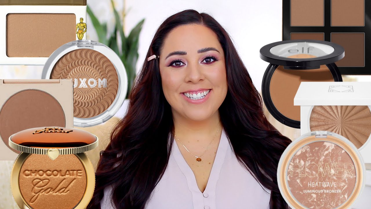 RANKING ALL OF MY BRONZERS FROM WORST TO BEST! 2020 UPDATE