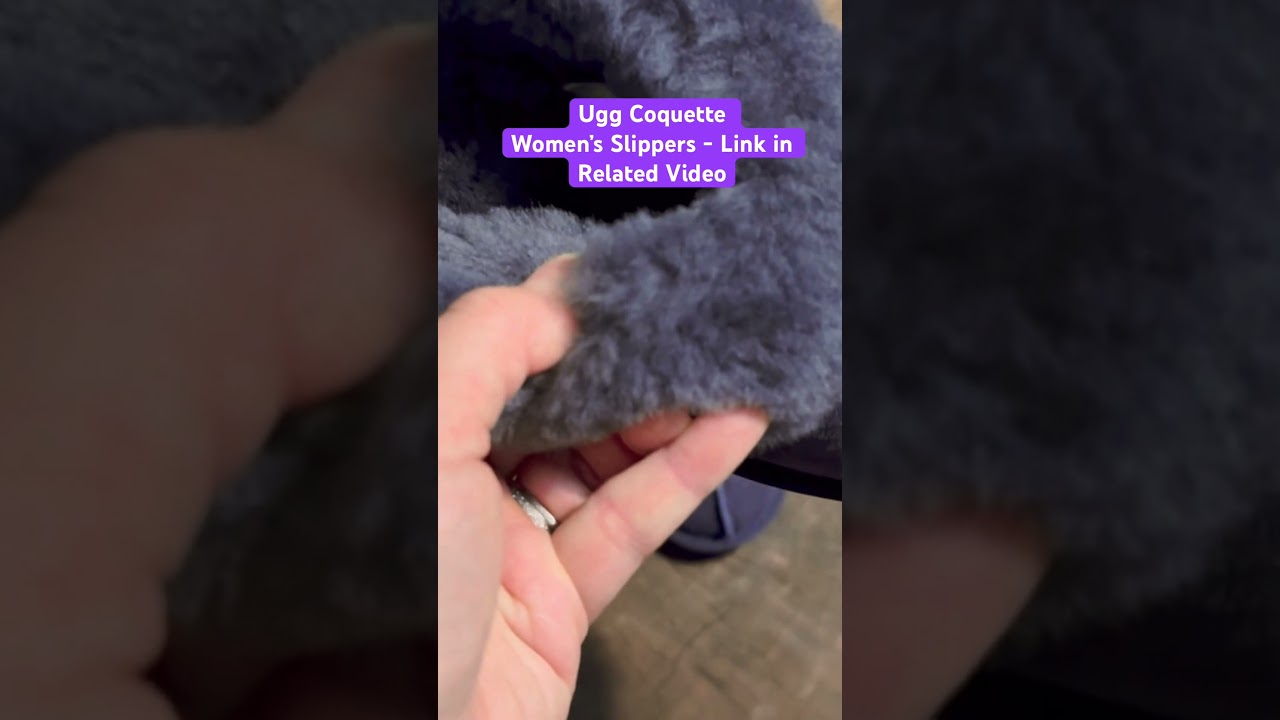 Ugg Coquette Women&rsquo;s Slippers Product Review - Link in Related Video