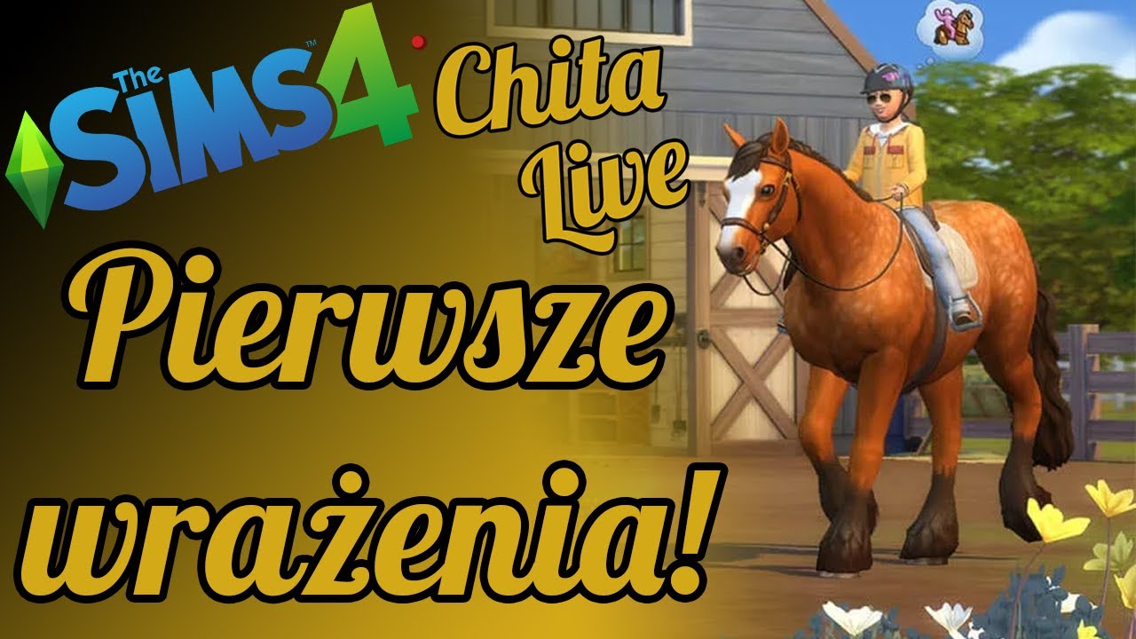 [LIVE] Nareszcie konie w The Sims 4!