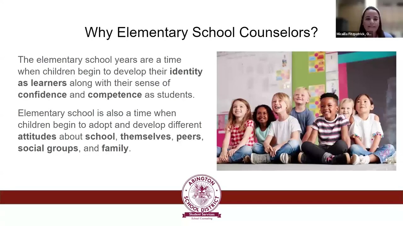 The Role of the Elementary Counselor