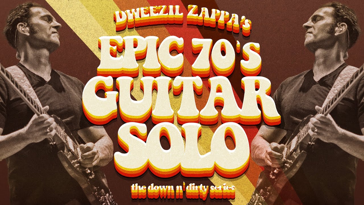 EPIC 70s GUITAR SOLO w/ Frank Zappa's Roxy SG!
