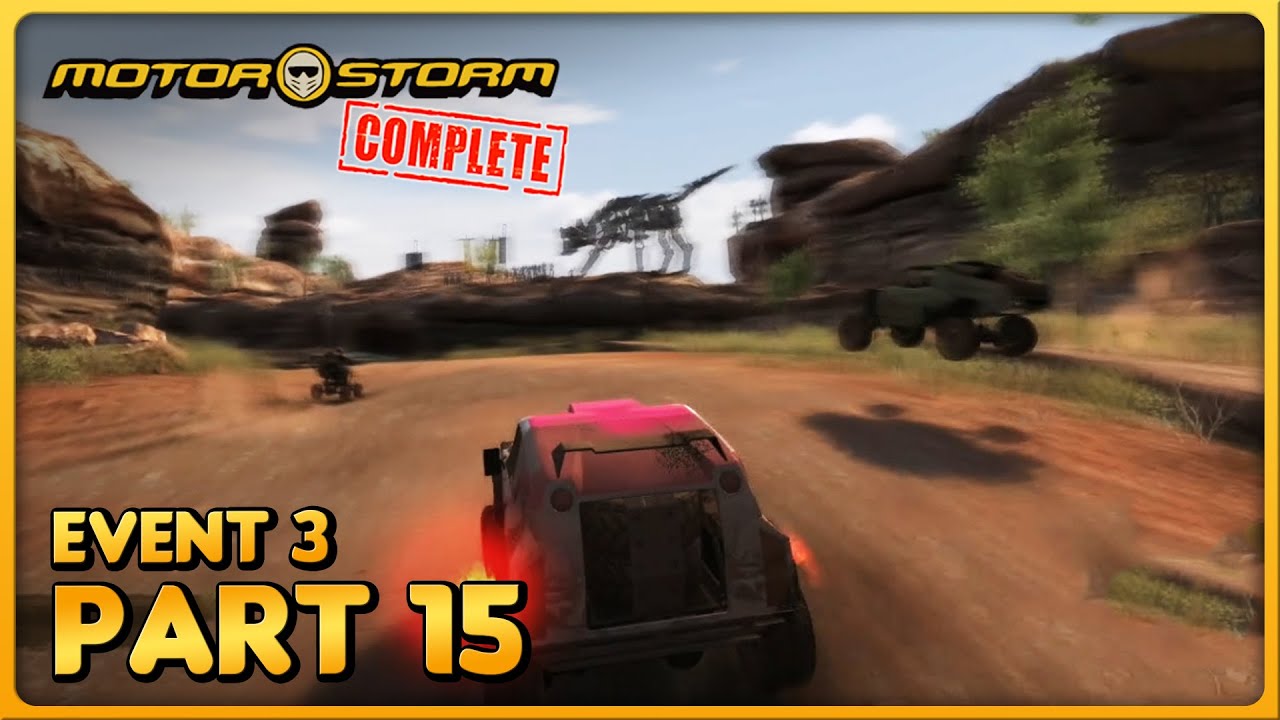 MotorStorm (PS3) - TTG 1 - Part 15 - Rattler - Event 3: Trail Trial