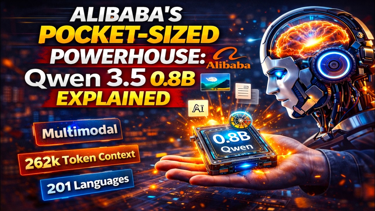 Alibaba's Pocket-Sized Powerhouse: Qwen 3.5 0.8B Explained 🧠